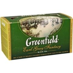 Гринфилд Эрл Грей Фэнтази чай черный в пакетиках 25 п.