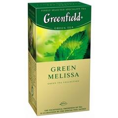 Гринфилд Грин Мелисса (2гх25п) чай пак.зел.с добавками