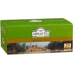 Ahmad Tea, Зеленый чай, пакетики с ярлычками, 25х2г