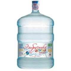 Вода детская Эльбрусинка 19 литровых ПК бутылях